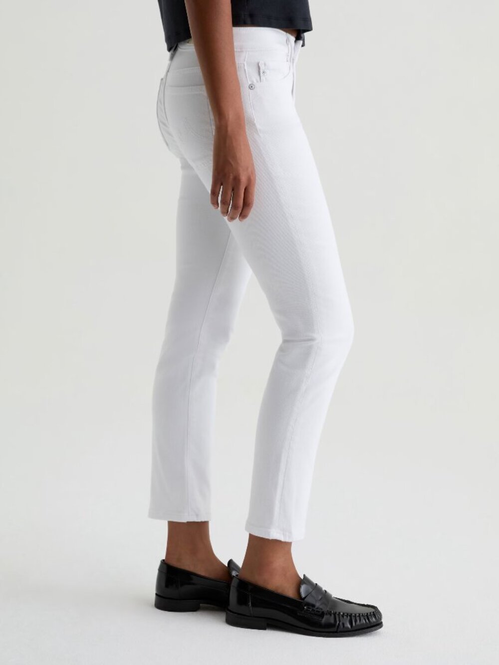 AG Mari High Rise Slim Straight Crop Sz 28